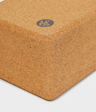 Manduka cork yoga block- Thick