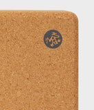 Manduka cork yoga block- Thick