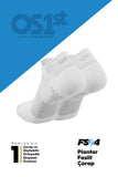 OS1st FS4 Plantar Fasiit Çorap / Beyaz