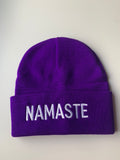 Namaste Unisex Bere - Neon Mor