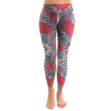 Liquido Active Patterned Yoga Legging Double Effect