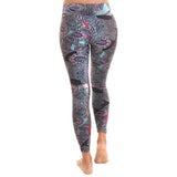 Liquido Active Patterned Yoga Legging Double Effect