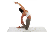 LIFORME WHITE MAGIC YOGA MAT - BEYAZ SİHİRLİ YOGA MATI - MAT ÇANTASI HEDİYE