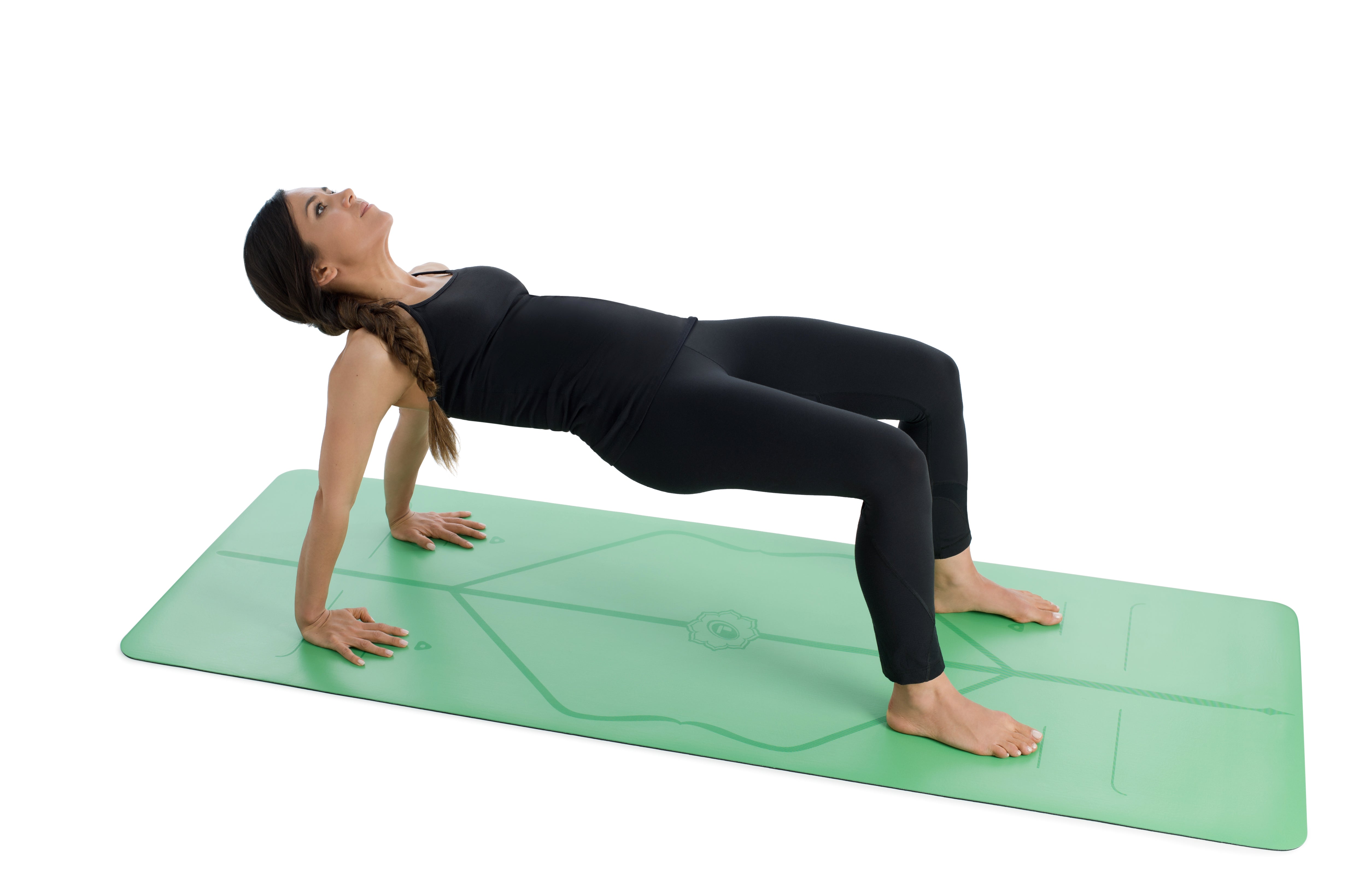 LIFORME Yeşil Kalın ( 4.2 mm) Yoga Mat- Mat Çantası Hediye