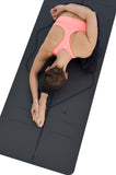 LIFORME Gri Kalın ( 4.2 mm) Yoga Mat/ Mat çantası hediye