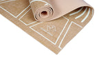 SEEKA YOGA – JUTE SERIES (JUTE SURFACE) – TRIBAL YOGA AND PILATES MAT / Without Bag