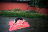 LIFORME PHOENIX RED YOGA MAT - KIRMIZI ANKA KUŞU YOGA MATI- MAT ÇANTASI HEDİYE