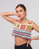 Crochet / Tığ işi- Renkli üst