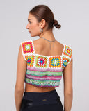 Crochet / Tığ işi- Renkli üst