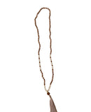 Pembe Kuvars ve Rudraksha 108'lik Mala