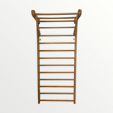 Wooden Pull-Up Gymnastics Ladder - Wall Mounted