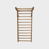 Wooden Pull-Up Gymnastics Ladder - Wall Mounted