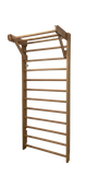 Wooden Pull-Up Gymnastics Ladder - Wall Mounted