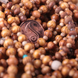 Tesbih Kolye (Sandal) - Ateş (Enerji)        Mala Necklace (Sandalwood) - Fire (Energy)