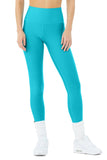 High Waist Airlift Legging- Bright Aqua