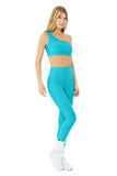 High Waist Airlift Legging- Bright Aqua