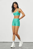 High-Waist Airlift Short - Ocean Teal
