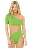 BODY WAVE ONE PIECE - GREEN