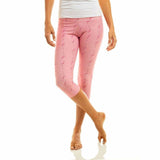 Capri Eco Legging Laguna Chaxa /  Kısa Kapri Boy Desenli Yoga Tayt