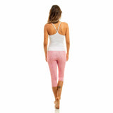 Capri Eco Legging Laguna Chaxa /  Kısa Kapri Boy Desenli Yoga Tayt