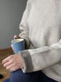 Double-Sided Hoodie I Grey (ECOVERO™) - Gri