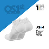 OS1st FS4 Plantar Fasiit Çorap / Beyaz