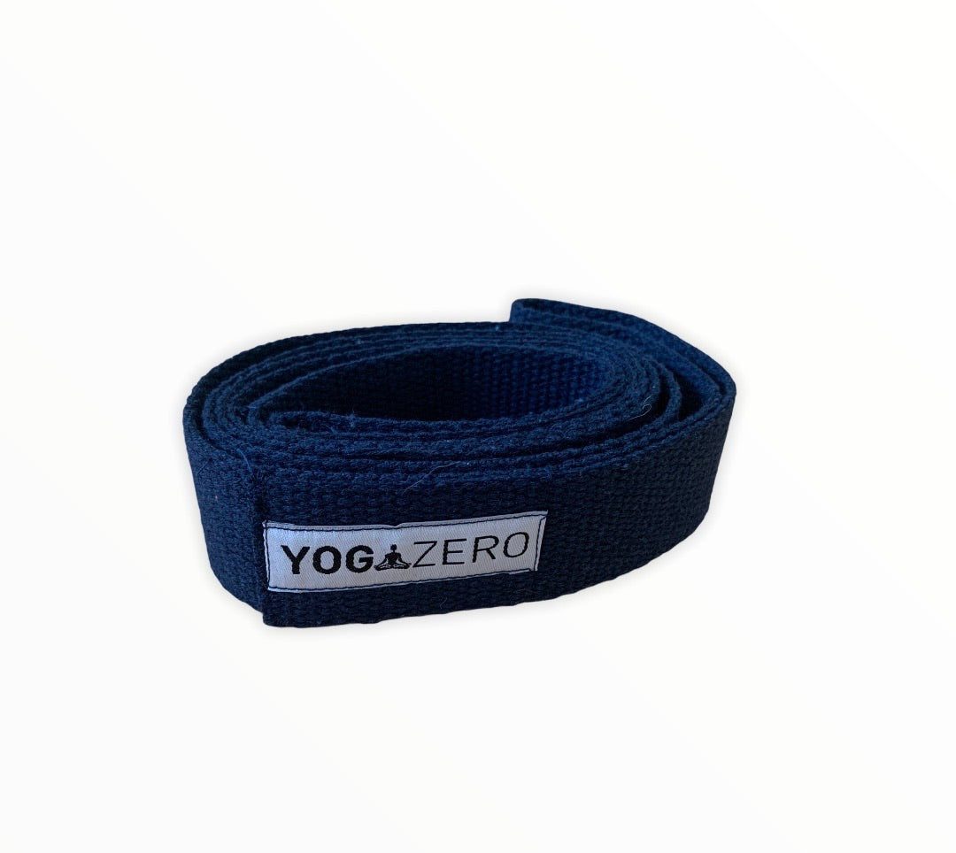 Yogazero Çift halkalı yoga kemeri / Tokasız- Lacivert