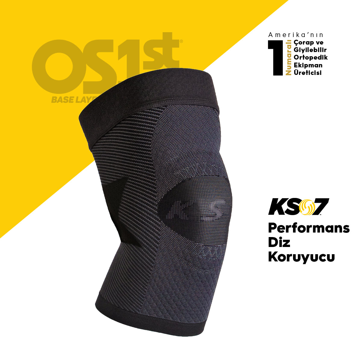 OS1st KS7 dizlik, medikal diz desteği