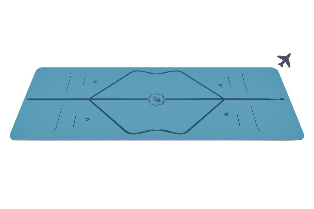 LIFORME İnce ( 2 mm) Seyahat Yoga Mat - Mat çantası hediye