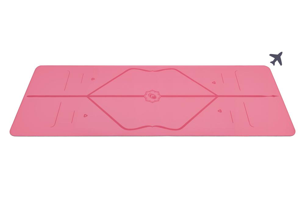 LIFORME İnce ( 2 mm) Seyahat Yoga Mat - Mat çantası hediye