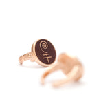 Mineli Yüzük - Toprak (Düzen)  Enamel Ring - Earth (Order)