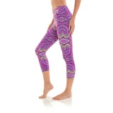 Capri Eco Legging Seoul / Short Capri Length Patterned Yoga Leggings 
