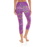 Capri Eco Legging Seoul / Short Capri Length Patterned Yoga Leggings 