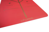 LIFORME DRAGON RED YOGA MAT-  MAT ÇANTASI HEDİYE